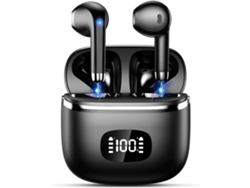 Auriculares Inalámbricos Bluetooth Con Micrófono Con Cancelación De Ruido Enc Y 40 Horas De Autonomía.