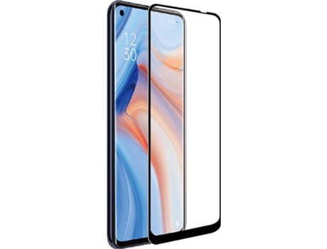 Carcasa y Protector de Pantalla Oppo Reno 6 Pro 5G Negro