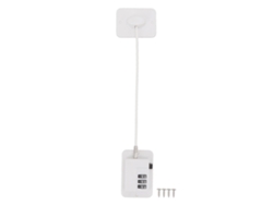 Cerradura De Seguridad Infantil Con Cable Y Combinación, Cerradura Estable Para Refrigerador Y Armario Con Tornillos.