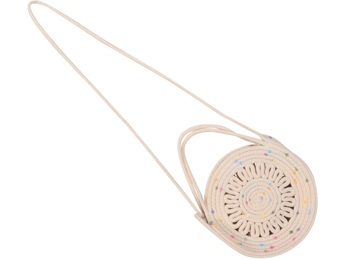 Bolsa Transversal Boho De Corda De Algodão, Pequena E Leve, Com Alça, Ideal Para Mulheres No Verão E Na Praia.