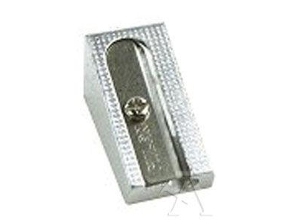 Pack 24 Afilalapices Aluminio 1 Uso Forma De Cuña