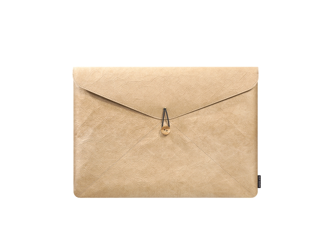 Dux Ducis Funda Tyvek Para Computadora Portátil De 13 A 14 Pulgadas Funda Tyvek De La Serie Pli Para Computadora Portátil De 13 A 14 Pulgadas - Caqui