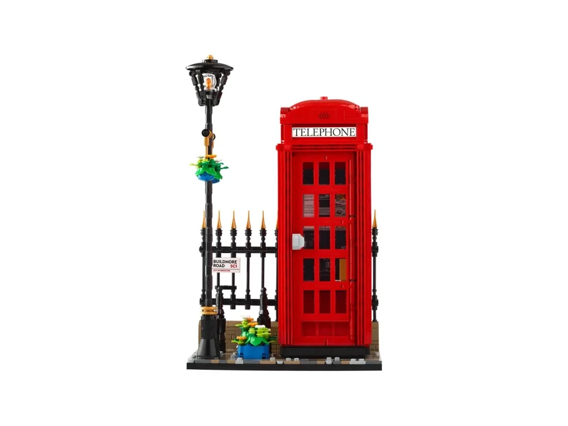 LEGO Friends: 21347 Cabina Telefónica Vermelha de Londres Multicor