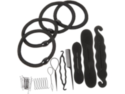 Herramientas Para El Cabello, Herramientas Para Hacer Moños Retorcidos, Kit De Accesorios Para El Cabello Para Hacer Tú Mismo