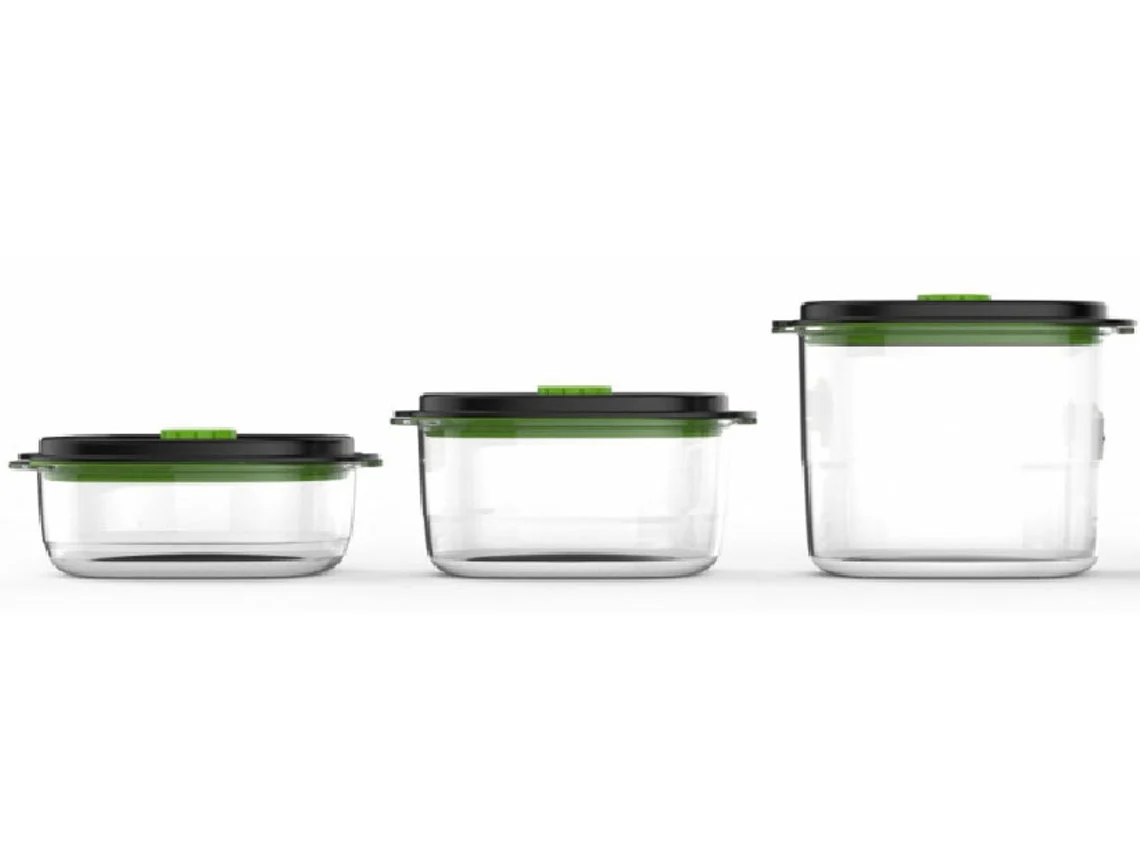 Juego de 3 Cajas FOODSAVER FFC026X (0,7L + 1,2L + 1,8L)