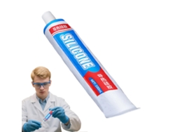 Adhesivo térmico, sellador de silicona de alta temperatura de 100 ml con fuerte adhesión para aplicaciones automotrices Jortmrd