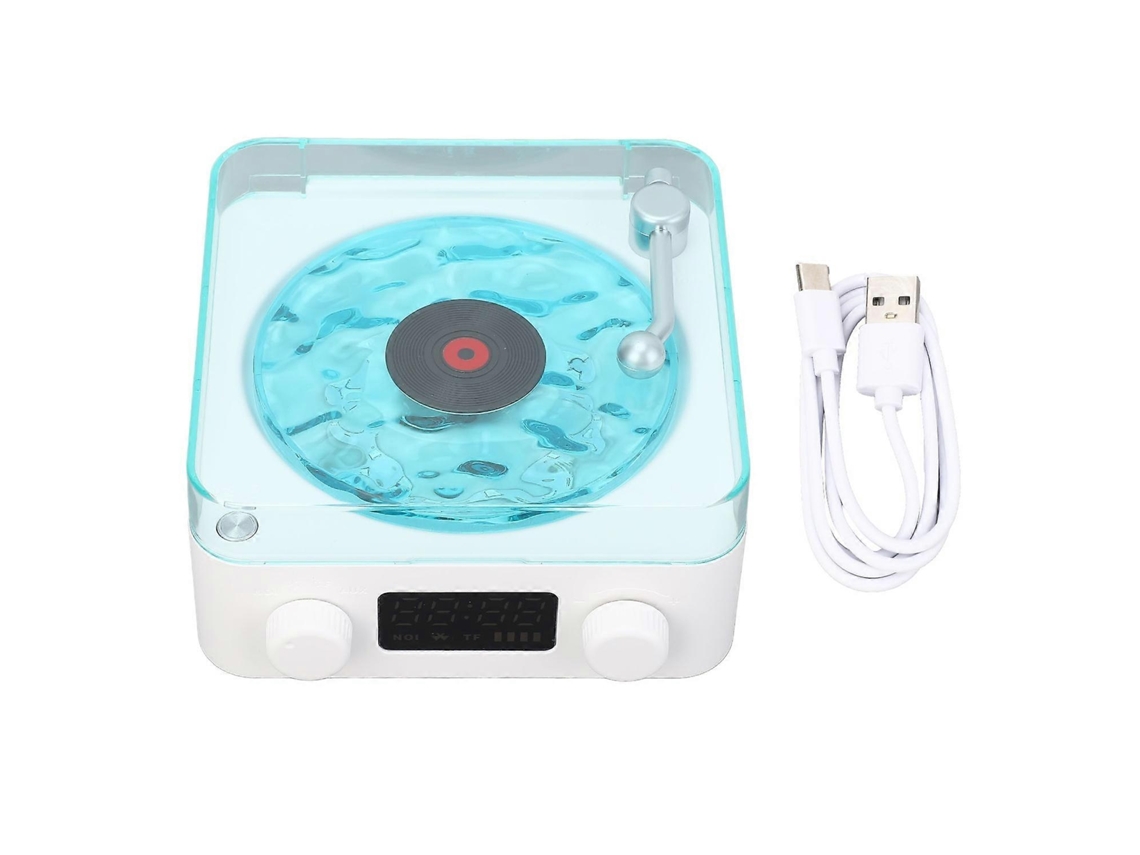 Altavoz Bluetooth portátil Waves con plato giratorio de ruido blanco para oficina Chennnls