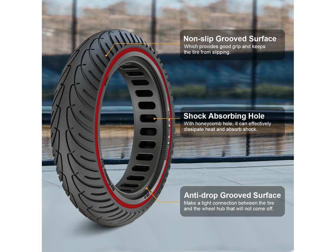 2026-2pcs Neumáticos De Goma Sólida 8.5 Pulgadas Para Patinete Eléctrico Xiaomi M365 Con Herramientas De Montaje