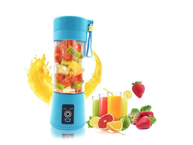 Batidora Vaso OEM Portable (0.38 L - Azul)