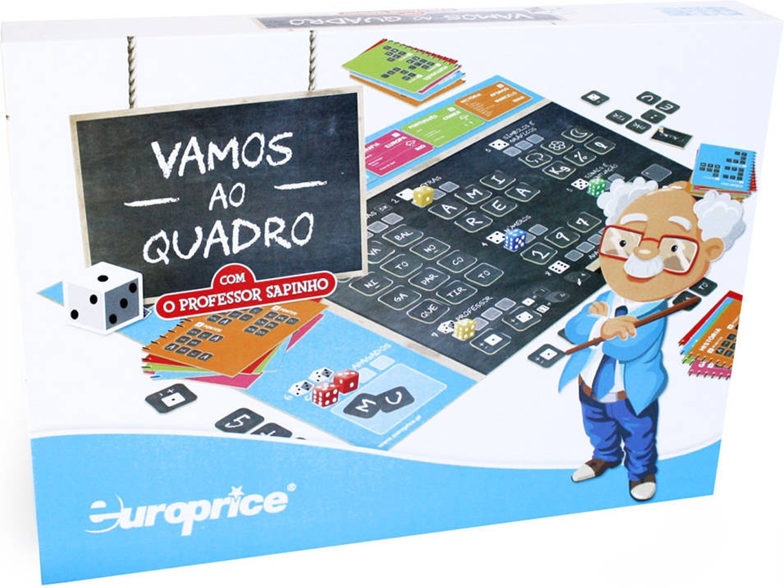 Juego de Mesa EUROPRICE Vamos a la Pizarra (Portugués) (Edad Mínima: 3)