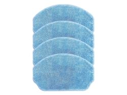 Microfiber Mop Cloth Set For For 999 Robot Vacuum 4 Replacement Cloths For Effective Floor Cleaning