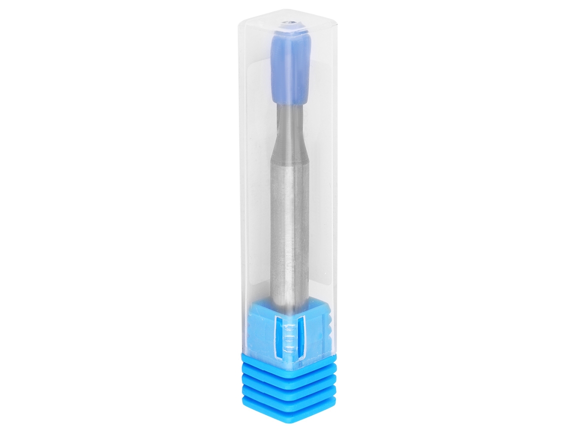 2026velora-fresa De Diamante Pcd De Doble Hoja Sin Recubrimiento Para Máquinas De Fresado D5x2fx15xd6x75l