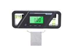 Transportador Digital Con Pantalla Lcd Iluminada De 90 A 180 Grados Con Imán Para Carpintería Y Mantenimiento - Negro