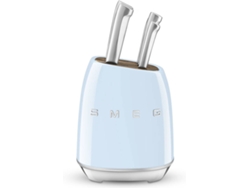 Bloque de Cuchillos SMEG Anni 50 KBSF02PB (6 Unidades - Azul Cielo)