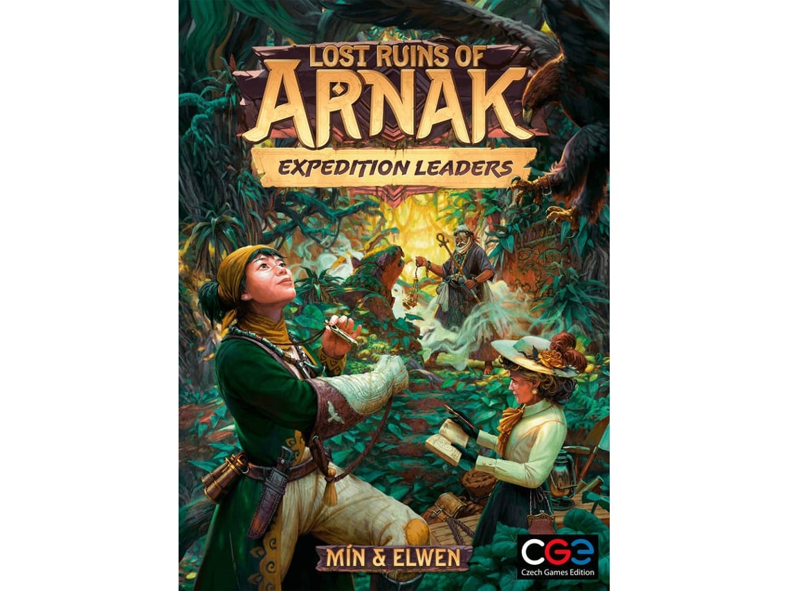 Juego de Mesa CZECH GAMES EDITION Lost Ruins of Arnak: Expedition Leaders (Edad Minima: 12 años)