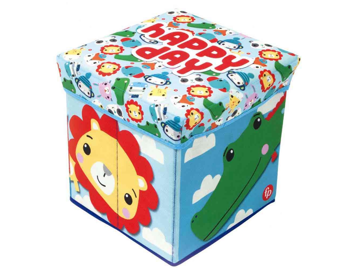 Banco/Recipiente 30X30X30 Cm Coloridofisher Price