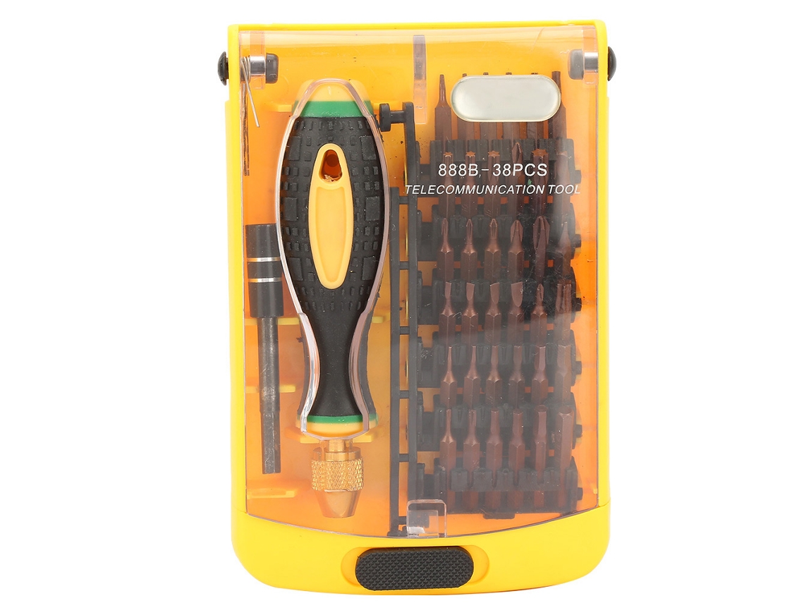 Kit De Destornilladores Magnéticos 38 En 1, De Acero Cromo-vanadio, Para Reparar Teléfonos, Ordenadores Y Electrodomésticos Ph00 T3 T20