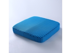 Almofada De Espuma Viscoelástica Eifson Para Cadeira, Malha 4d Para Alívio Da Dor Nas Costas (azul)