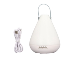 Humidificador de aromaterapia de 180 ml con control remoto y luz nocturna USB