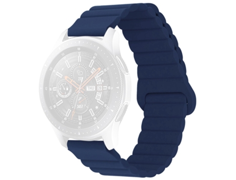 Correa de Silicona magnético 22mm para Haylou RT/RT2/GST/GS/RS3/Huawei Watch 3/Xiaomi Watch S1/S1 Active - azul