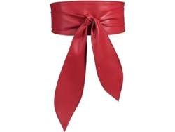 2026-cinturón Ancho De Piel Suave Para Mujer Con Nudo Bow Elegante Ajustable Para Vestidos Y Faldas