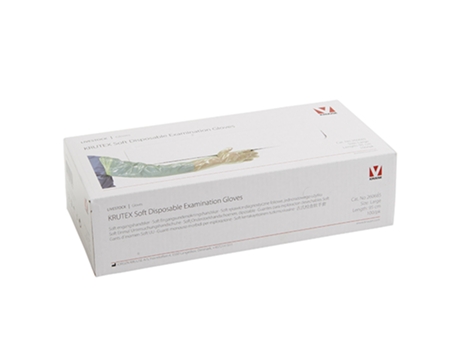 KRUUSE Luvas Krutex 95 Cm Cor Verde Exame Retal Ou Inseminação Caixa 100 Unidades