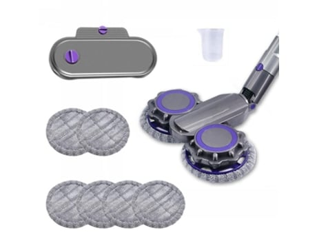 Cabeça de esfregona de limpeza elétrica para aspirador de pó dyson v6v7v8v10v11
