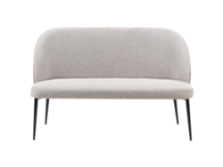 Sofá de 2 plazas BELIANI Osby de Poliéster Gris 130x49x85