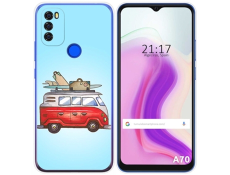 Carcasa Blackview A70 TUMUNDOSMARTPHONE Dibujos Multicolor