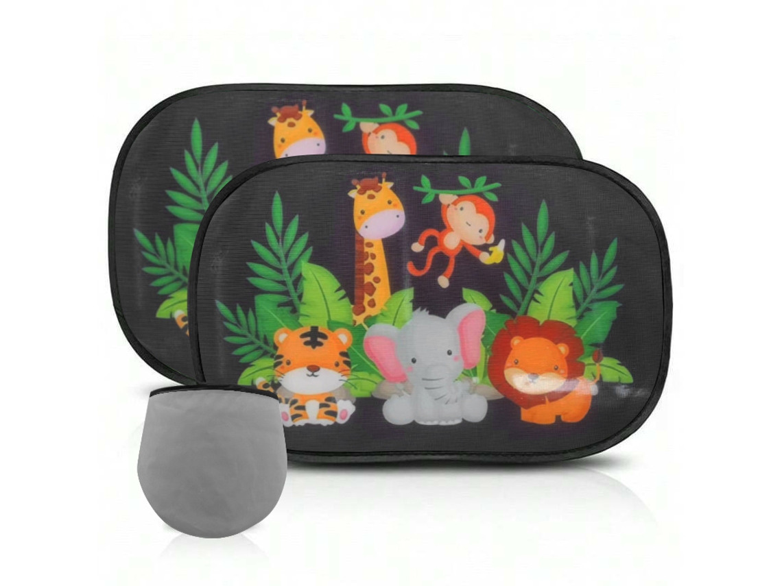 Parasol Infantil Para Coche Henten Home 51 X 31 Cm - Protección Solar Y Contra El Calor (2 Unidades)