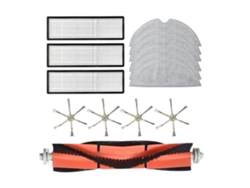 14pcs panos de esfregona escova lateral principal filtro hepa para xiaomi mijia 2c