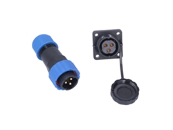 Conector De Alimentación Aérea Cuadrado Impermeable, Enchufe Y Toma De Corriente De 380 V Sp203