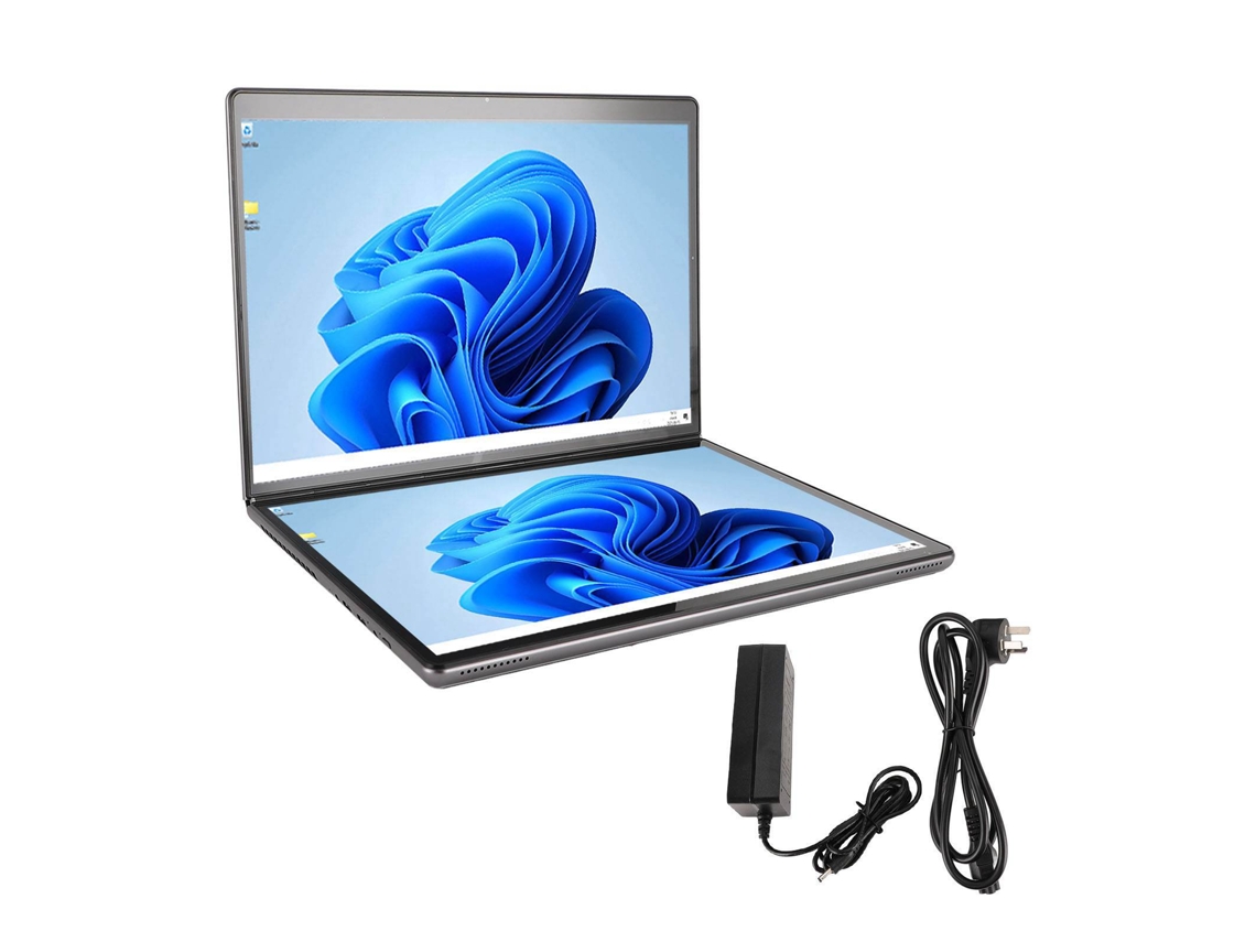 Portátil 2 en 1 (pantalla táctil dual, plegable 180 grados)
