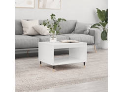 Mesa de Centro 60x50x40 Cm Derivados de Madera Blanco