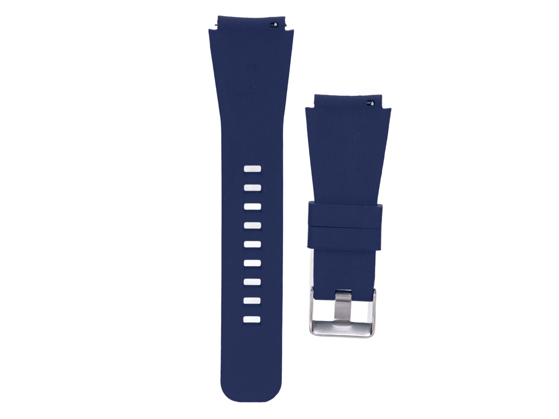 Pulsera De Silicona Para Amazfit Gtr 3, Gtr 2 Y Gtr De 22 Mm Con Cierre Rápido, Color Azul Medianoche.