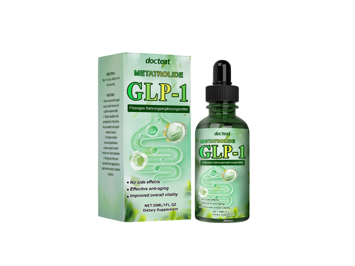 Gotas orales de GLP-1 para el control del peso y la salud.