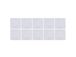 Baok - 10 piezas de adhesivos antideslizantes e impermeables para azulejos, para suelos y paredes, decoración de cocina y baño Dt021