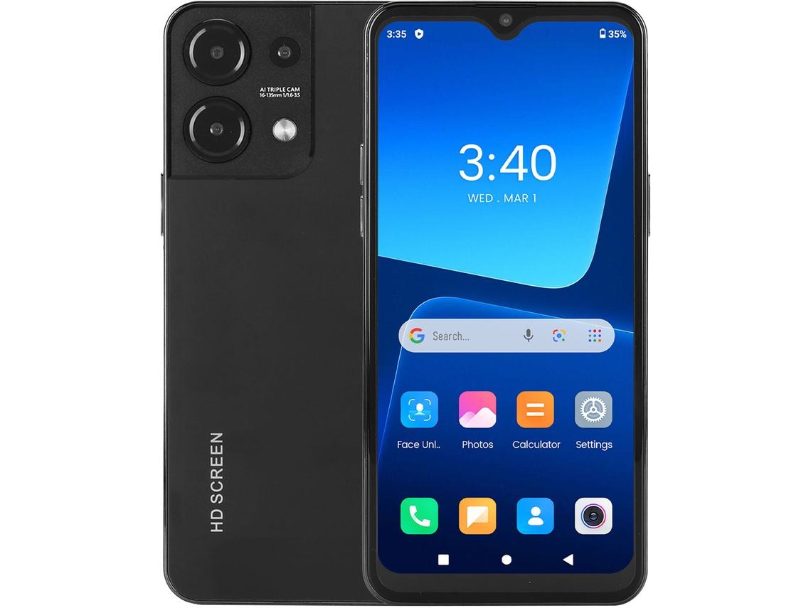 Smartphone YIZHOOD Rino9 Pro 3G Android 13.0 (6.5Inch - 4GB - 64GB - Negro)