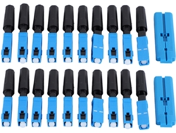100 Piezas De Conector De Fibra Óptica Integrado Upc Serie Sc Ftth Individual