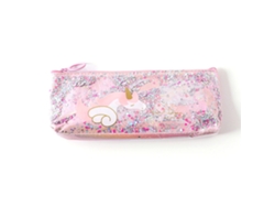 TRUYUETY Estuche Escolar Bonito con Alas, Funda para Lápices, Neceser de Suministros Escolares