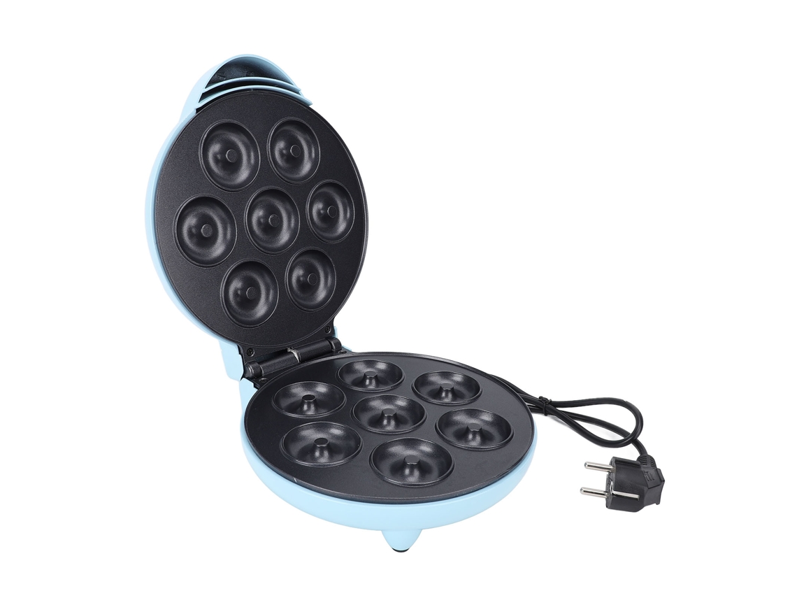 Máquina Eléctrica Para Hacer Donuts Con 7 Orificios, Calentamiento Rápido, Control Inteligente, Antiadherente, 220 V, Enchufe Europeo.