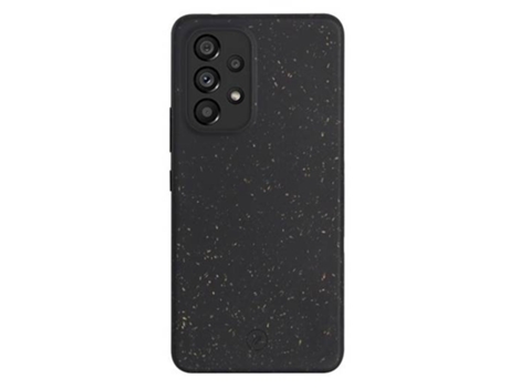 Funda Bambootek Antimicrobiana para Samsung Galaxy A53 MUVIT Negro