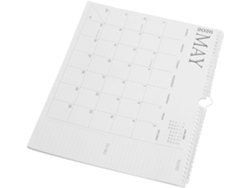 Calendario Pared 18 Meses 2026 2027 Planificador Mensual Formato Espiral Doble Gancho Organizador Oficina