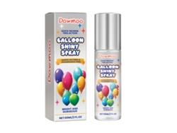 Spray de purpurina para globos de látex