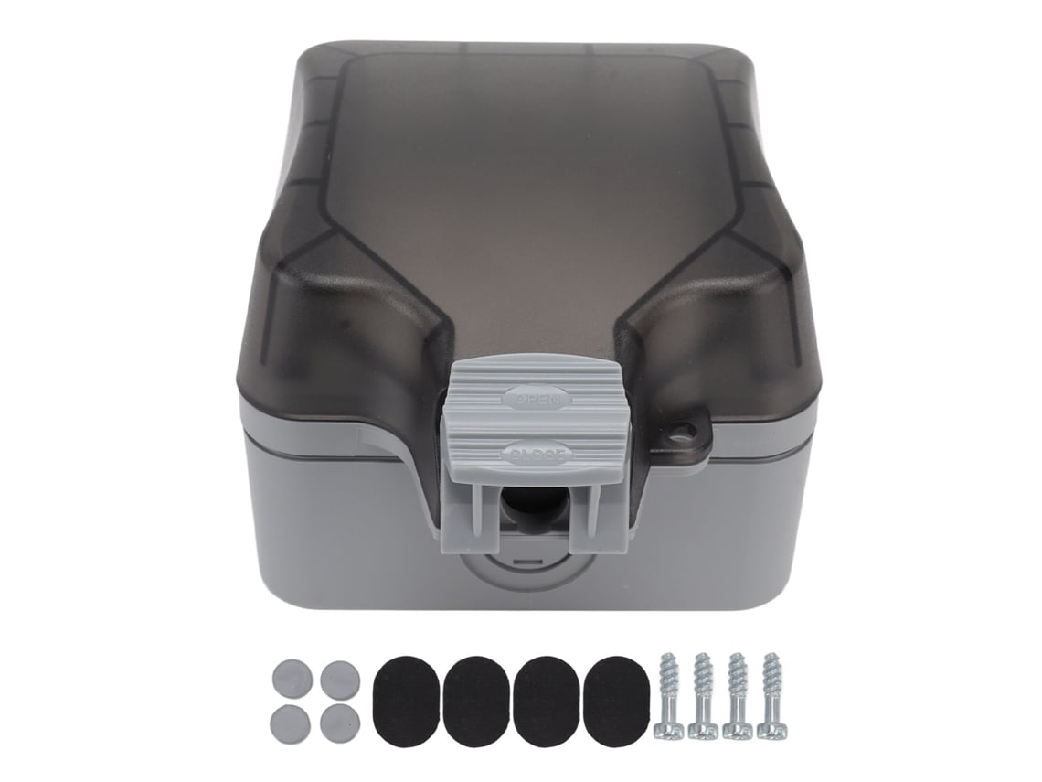 Caja/enchufe Para Interruptor De Montaje En Superficie Exterior Con Clasificación Ip66 A Prueba De Agua, Resistente Al Polvo Y A Las Salpicaduras.