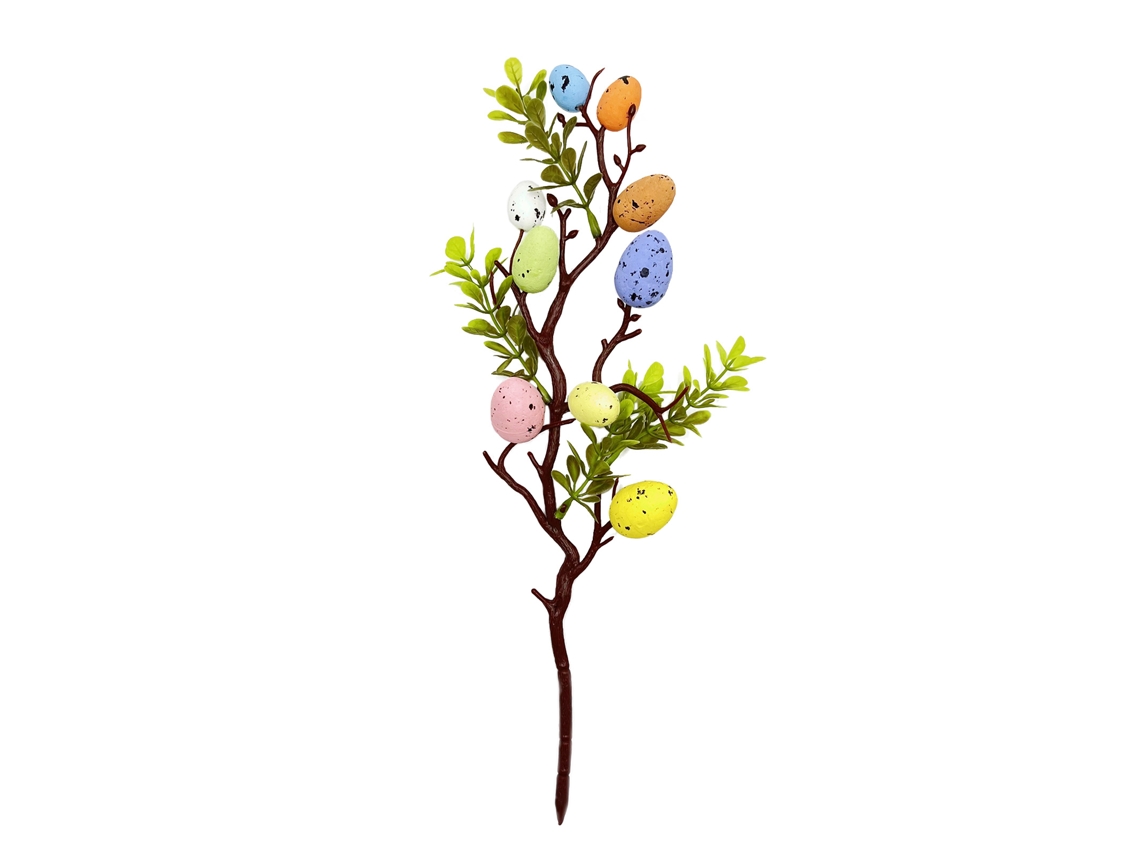 Ramas puntiagudas con forma de huevo de Pascua de 35 cm (10)
