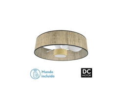 Ventilador DC 24W Natasha Cañizo/Blanco FABRILAMP