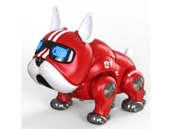 Brinquedo Robótico Violento Para Cães, Brinquedo Elétrico Inteligente Tátil Para Cães, Mascote Buldogue.