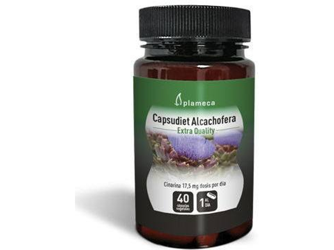 Complemento Alimentar PLAMECA Cápsulasudiet Alcachofa 40 Cápsulas