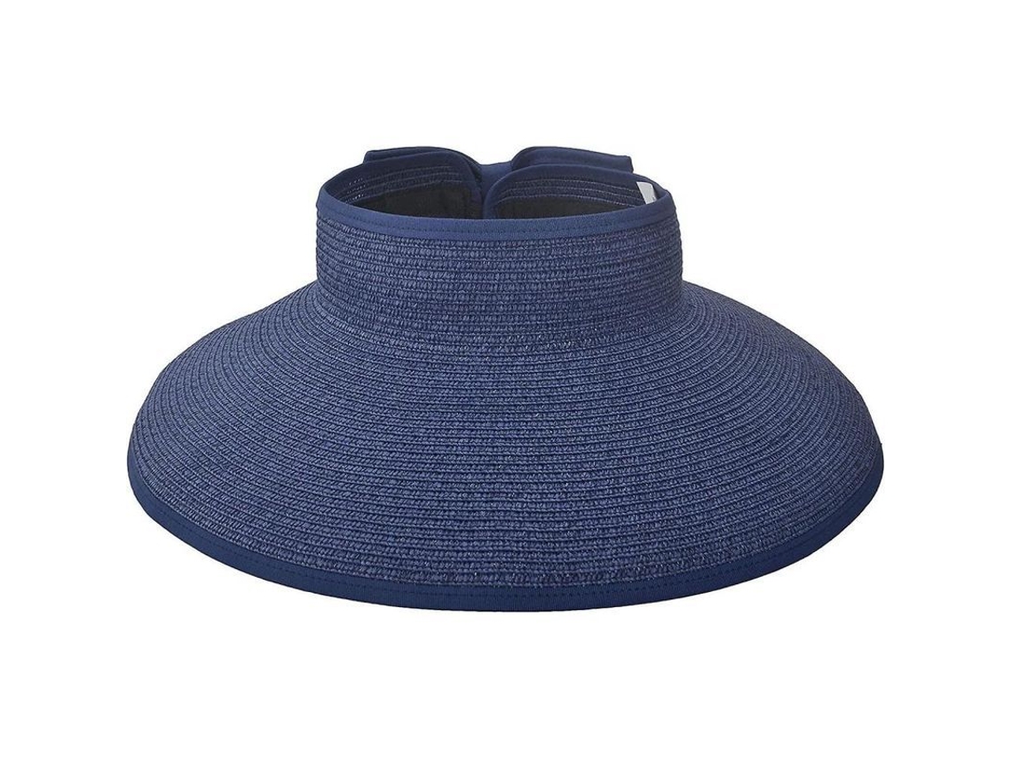 Sombrero De Paja De Ala Ancha Para Mujer Con Protección Upf 50+ - Plegable Y A La Moda Para Actividades Al Aire Libre